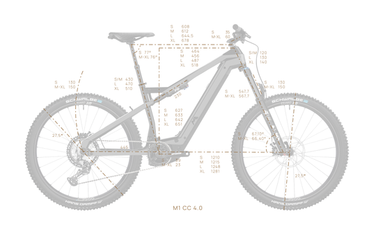 M1 CC Trail 800W CX - 4.0