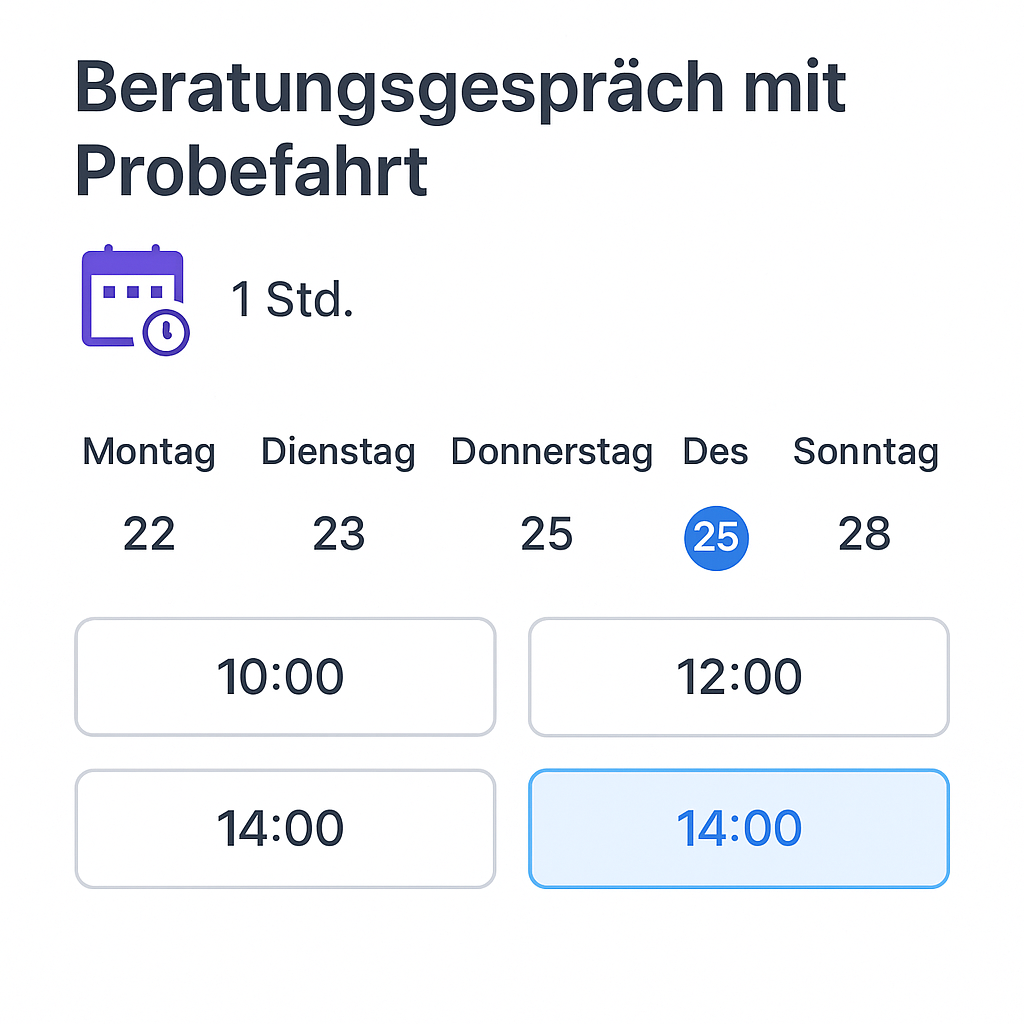 Fahrrad Beratung & Probefahrt – jetzt Wunschtermin sichern!