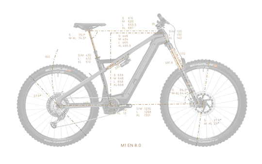 M1 EN Enduro 800W CX - 8.0