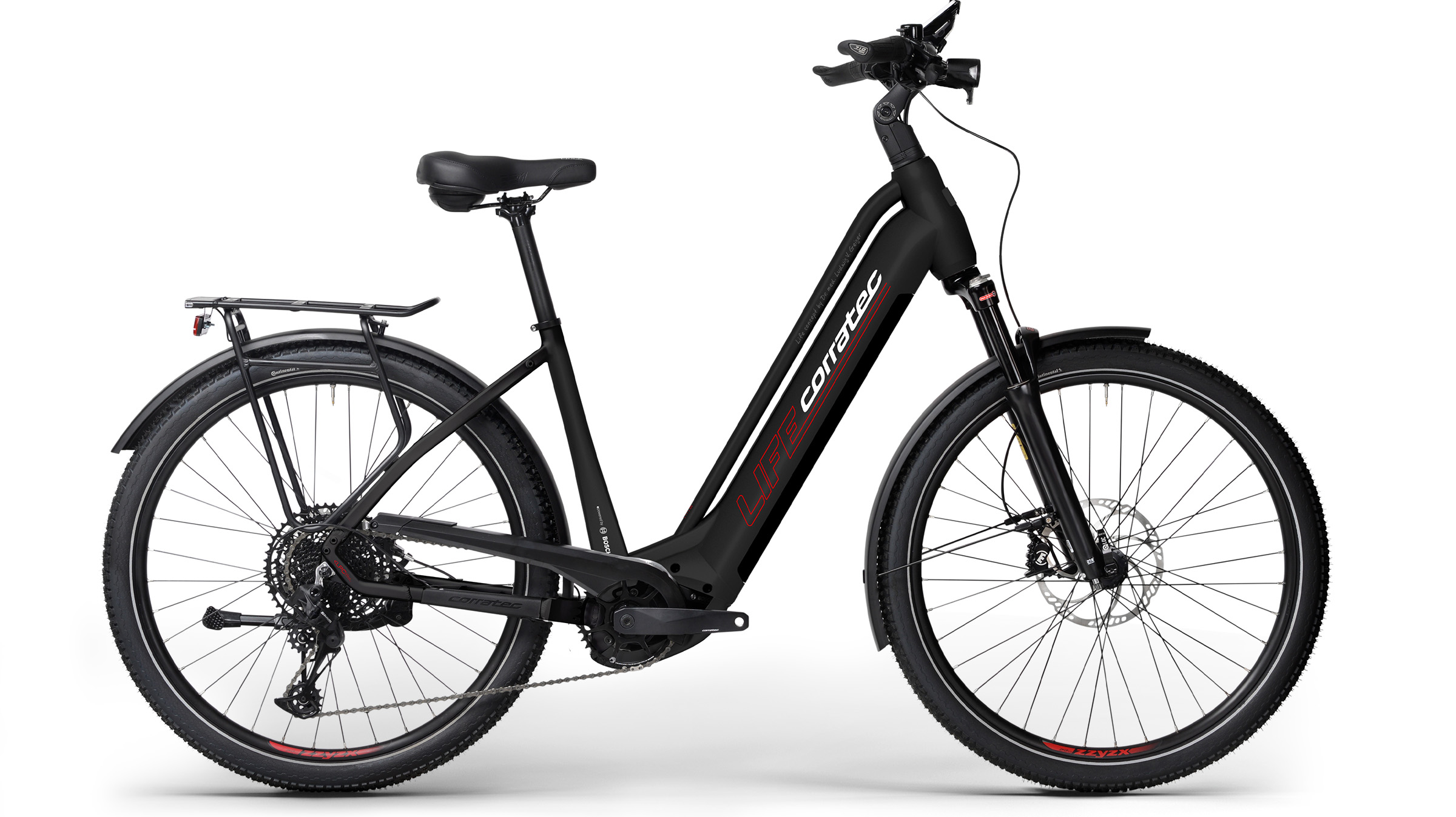 Corratec Life CX7 12S Connect 750Wh black-red 2022